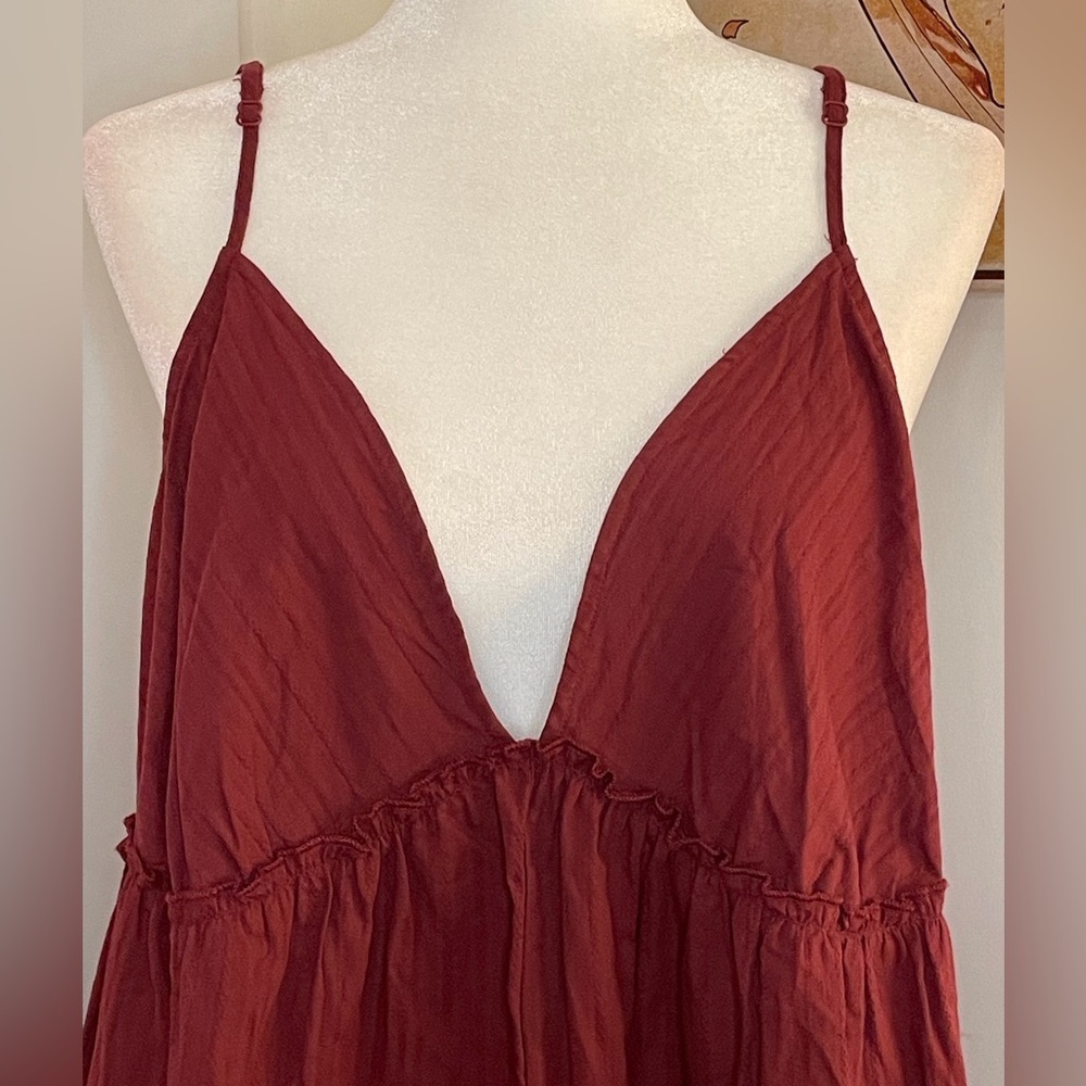 Wild Fable Spaghetti Strap Mini Dress Red Size XXL - Picture 6 of 14